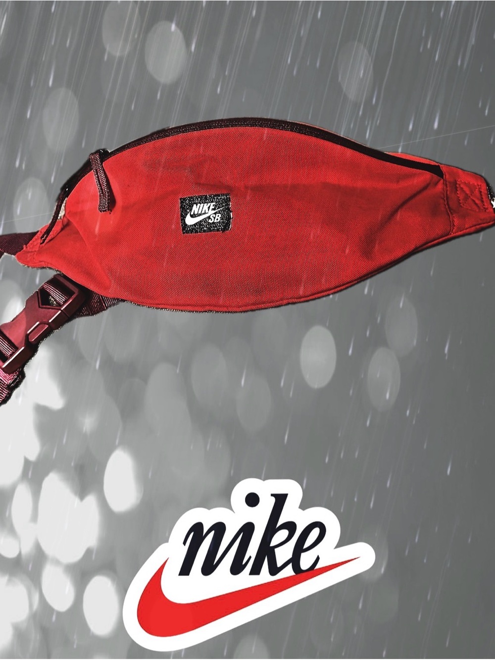 Nike Red SB Waist Bag Fanny Pack